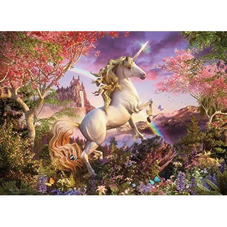 Cobble Hill family puzzle - Realm of the Unicorn, 350 pcs. 1 Cobble Hill family puzzle - Realm of the Unicorn, 350 pcs. 1